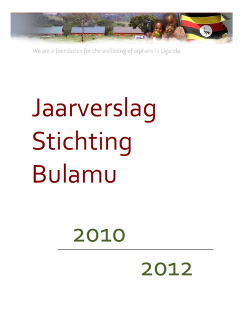 Jaarverslag 2010 / 2011