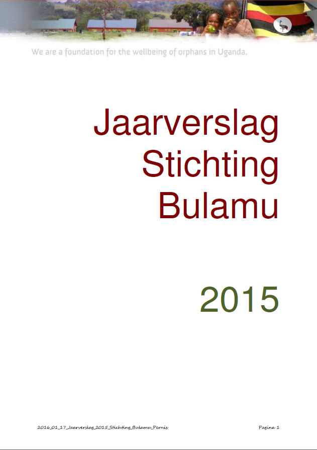 Jaarverslag 2015